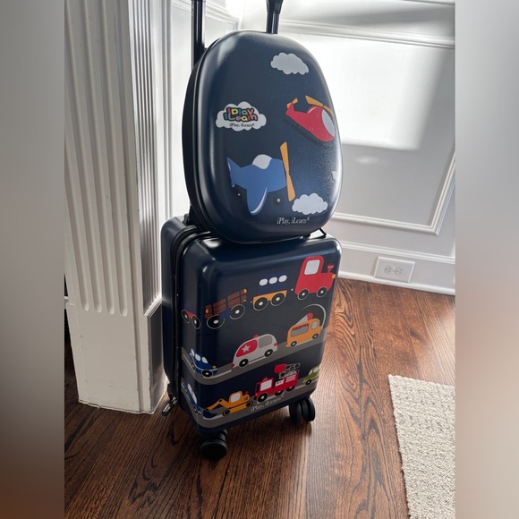 i play. Other - iPlay Kids Luggage/Carryon/Suitcase, 18" hard Set, Backpack, 4 Spinner Wheels
